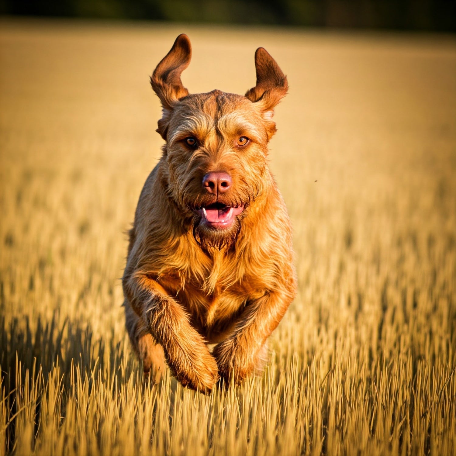 Hungarian Wire-Haired Vizsla Dog