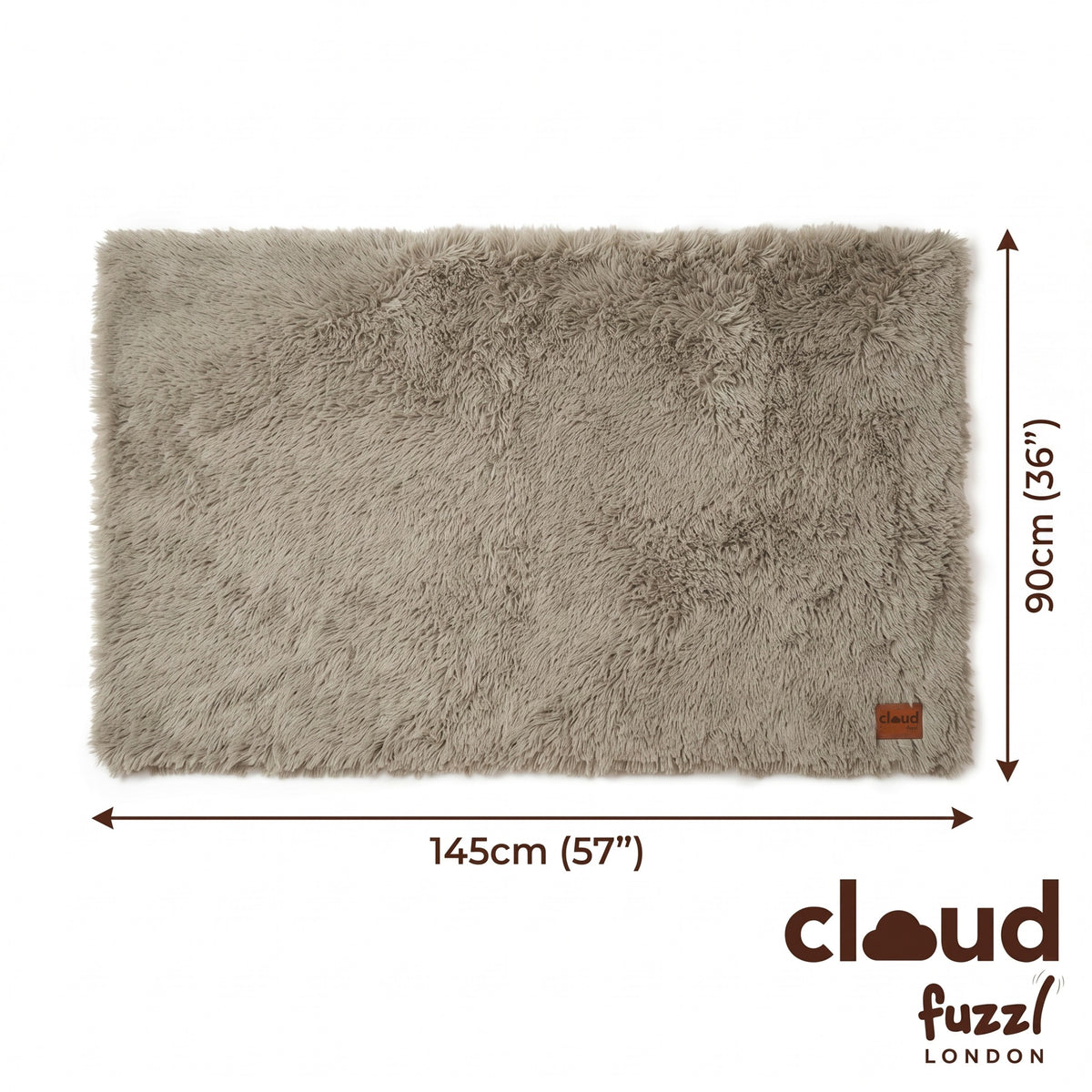 Fuzzl Cloud Comforter Blanket - 90 x 145cm Oversized - Sage Green