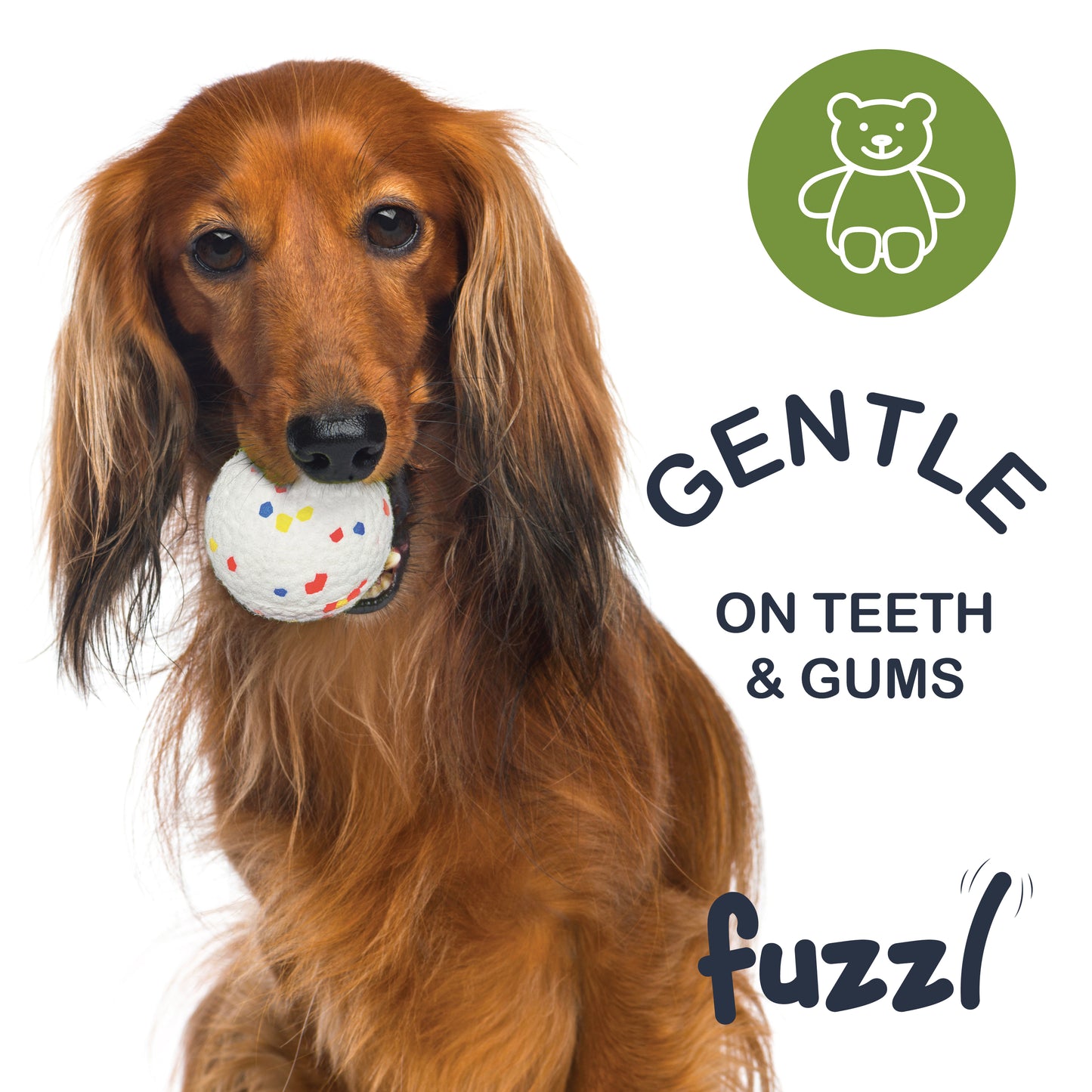 Fuzzl Ultra Tough ETPU Dog Balls - 2 Pack – Durable Dog Toy (2 Pack) - Fuzzl Pet