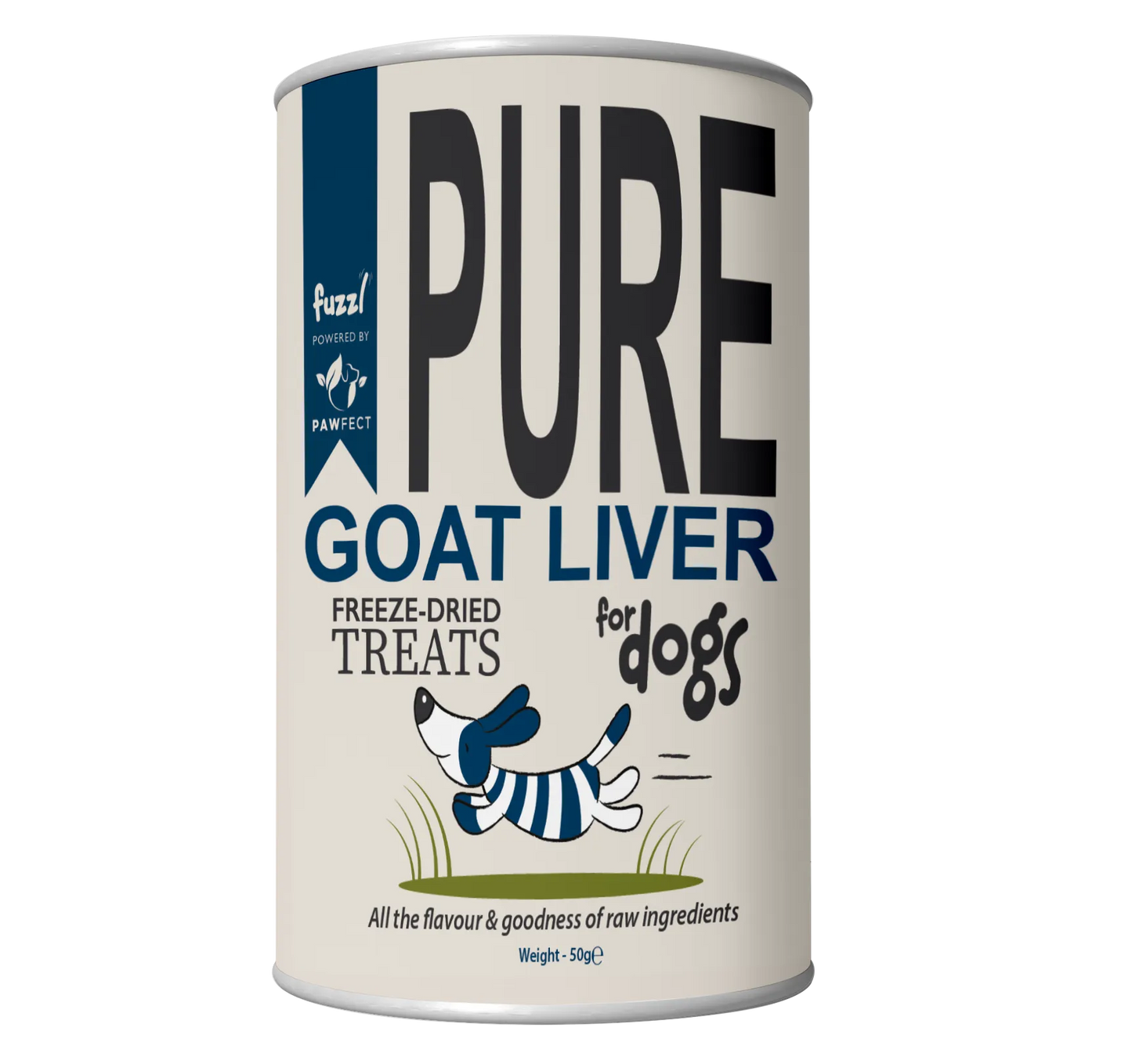 Fuzzl Pure Freeze Dried 100% Goat Liver Dog Treats and Dog Food - Fuzzl Pet