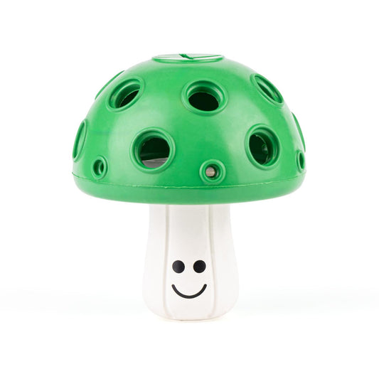 Fuzzl Eco Rubber Magic Shroom Treat Toy - Green
