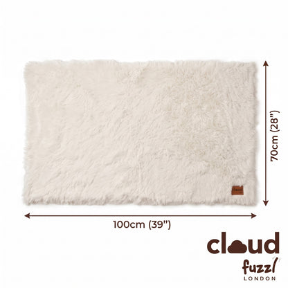Fuzzl Cloud Blanket | Ultra Soft Calming Pet Blanket Cream 70x100cm