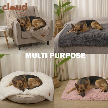 Fuzzl Cloud Comforter Blanket - 90 x 145cm Oversized - Blush Pink