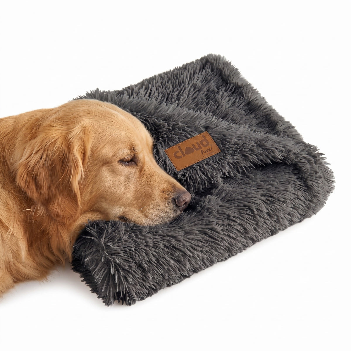 Fuzzl Cloud Comforter Blanket - 90 x 145cm Oversized - Charcoal