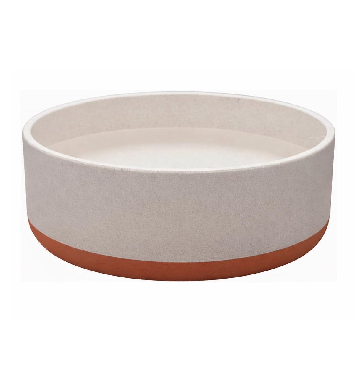 Fuzzl Titan Bamboo Dog Bowl | Ultra-Grip Non-Slip | Terracotta 22cm
