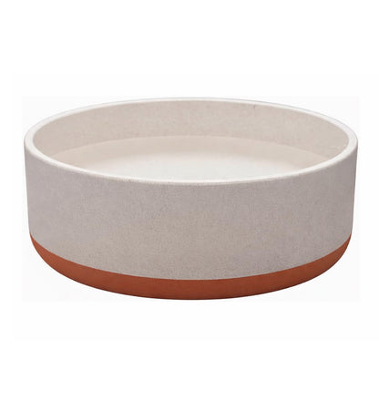 Fuzzl Titan Bamboo Dog Bowl | Ultra-Grip Non-Slip | Terracotta 18cm
