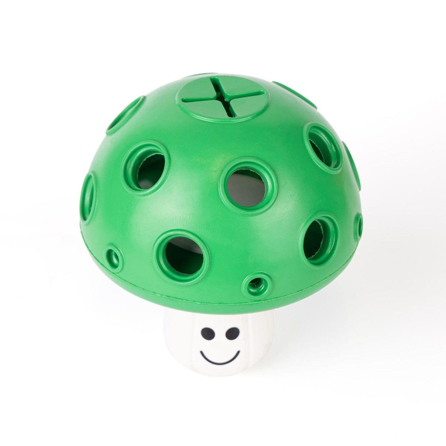 Fuzzl Eco Rubber Magic Shroom Treat Toy - Green