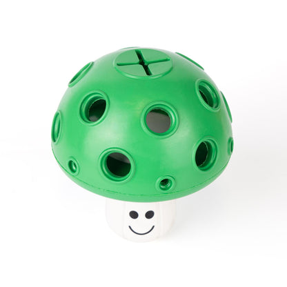 Fuzzl Eco Rubber Magic Shroom Treat Toy - Green