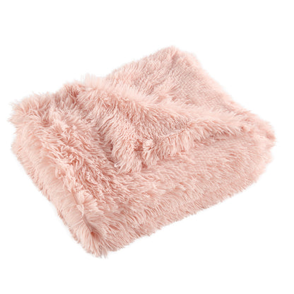Fuzzl Cloud Comforter Blanket - 70 x 100cm - Blush Pink