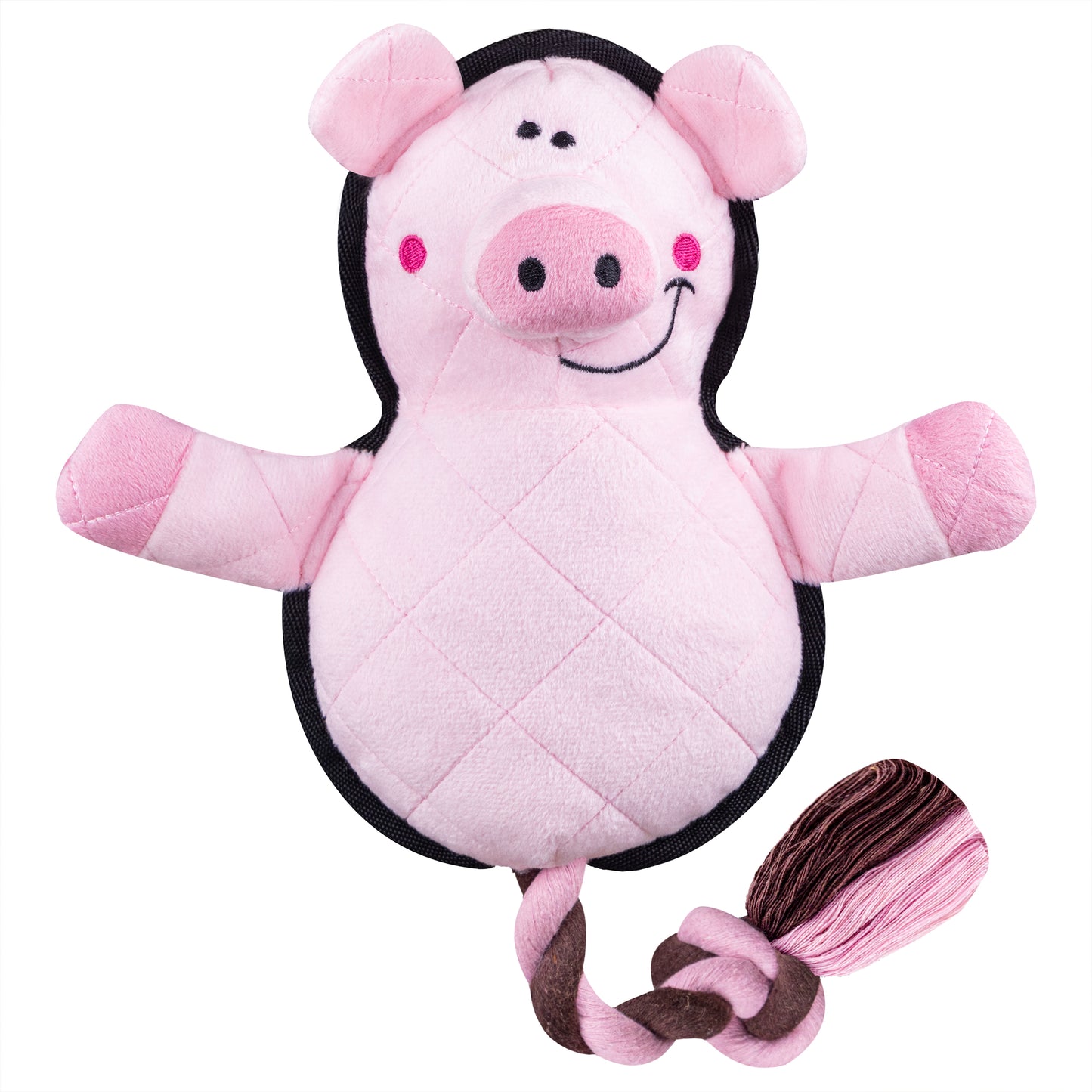 Fuzzl Dura Pickles Pig Dog Toy