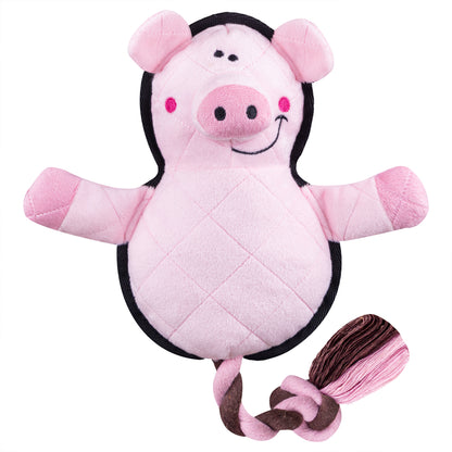 Fuzzl Dura Pickles Pig Dog Toy