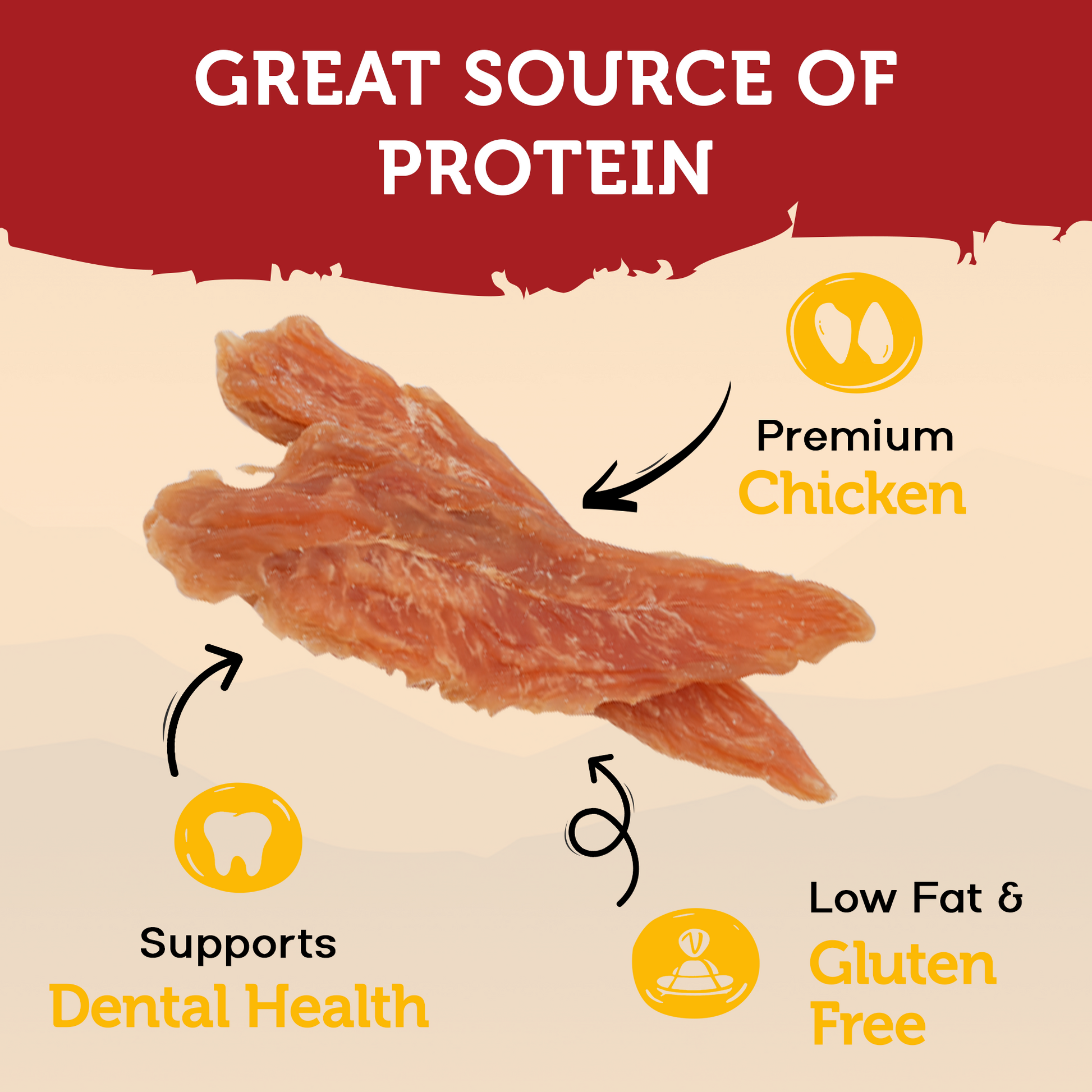 Fuzzl Prime Cuts Chicken Breast Dog Treats | 2x200g Value Pack - Fuzzl Pet
