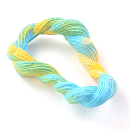 Fuzzl VIOCORE Tuff Chew Ring | High-Visibility Nylon Dog Toy - Fuzzl Pet