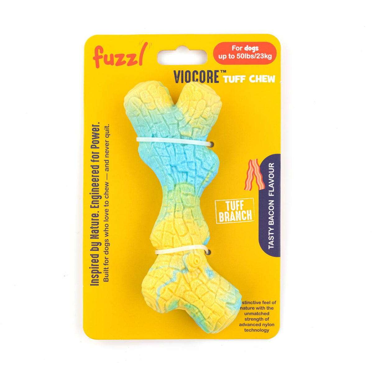 Fuzzl VIOCORE Tuff Chew Branch | High-Visibility Nylon Dog Toy - Fuzzl Pet