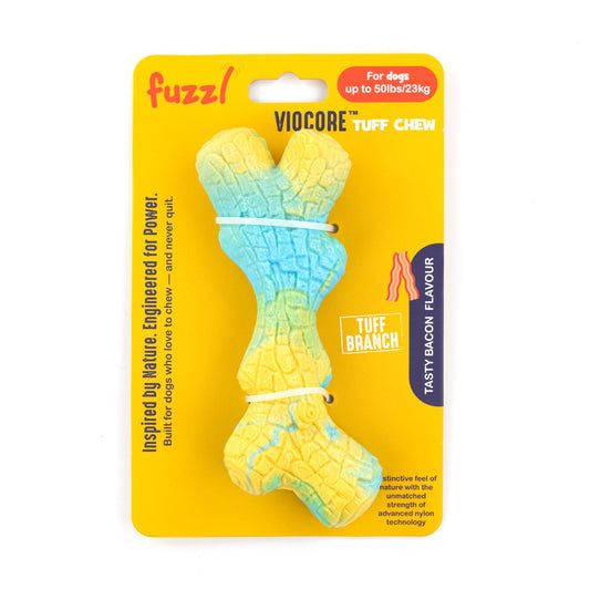 Fuzzl VIOCORE Tuff Chew Branch | High-Visibility Nylon Dog Toy - Fuzzl Pet