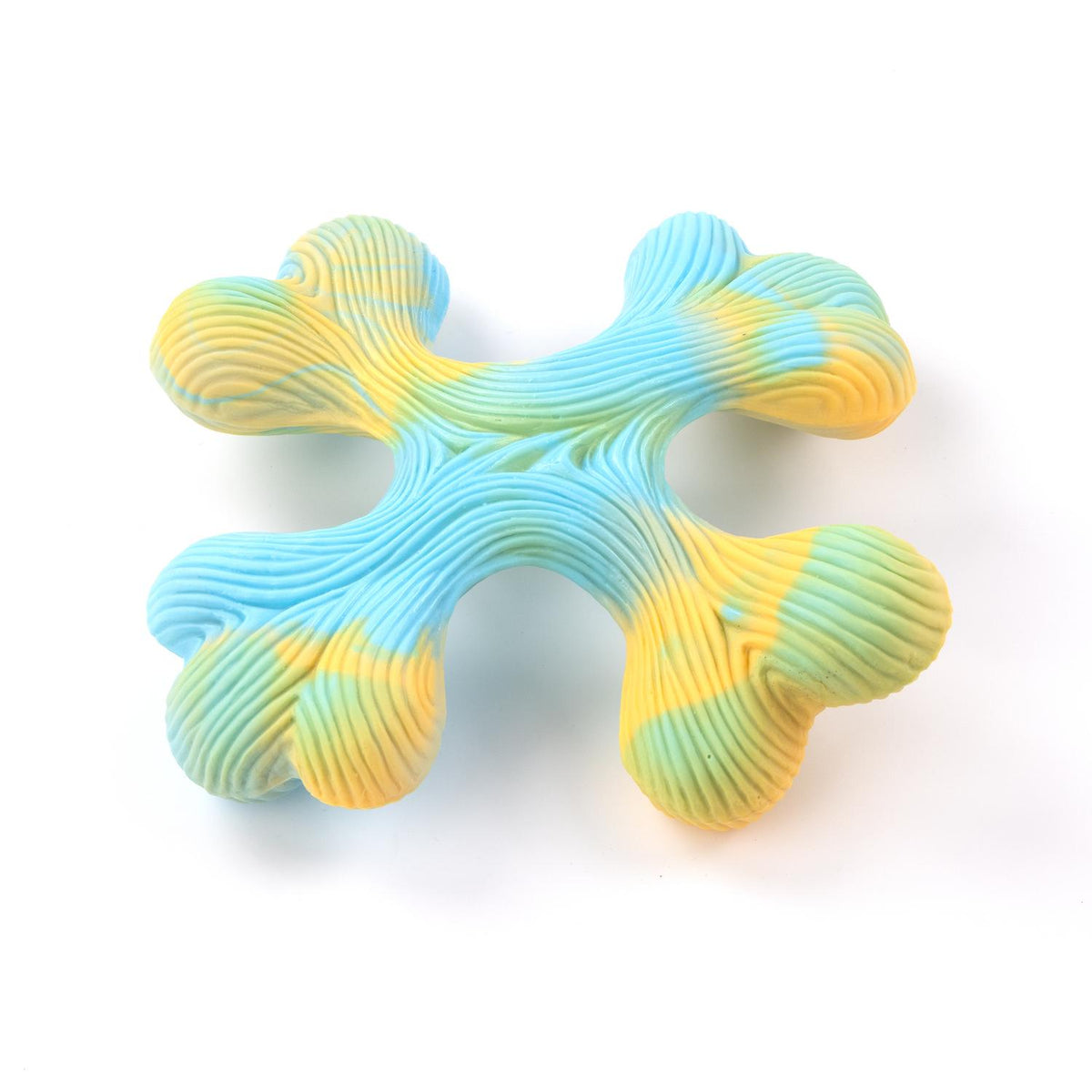 Fuzzl VIOCORE Tuff Chew Clover | High-Visibility Nylon Dog Toy - Fuzzl Pet