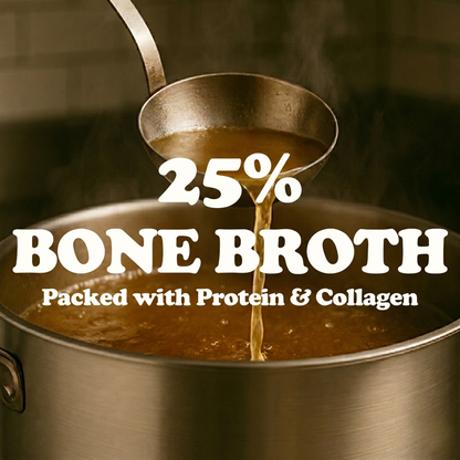 Fuzzl Broth Co. | Beef Bone Broth & Blueberry Dog Treats (1kg Bulk Tub)