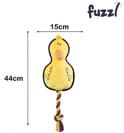 Fuzzl Dura Daisy Duck Rope Toy - Fuzzl Pet