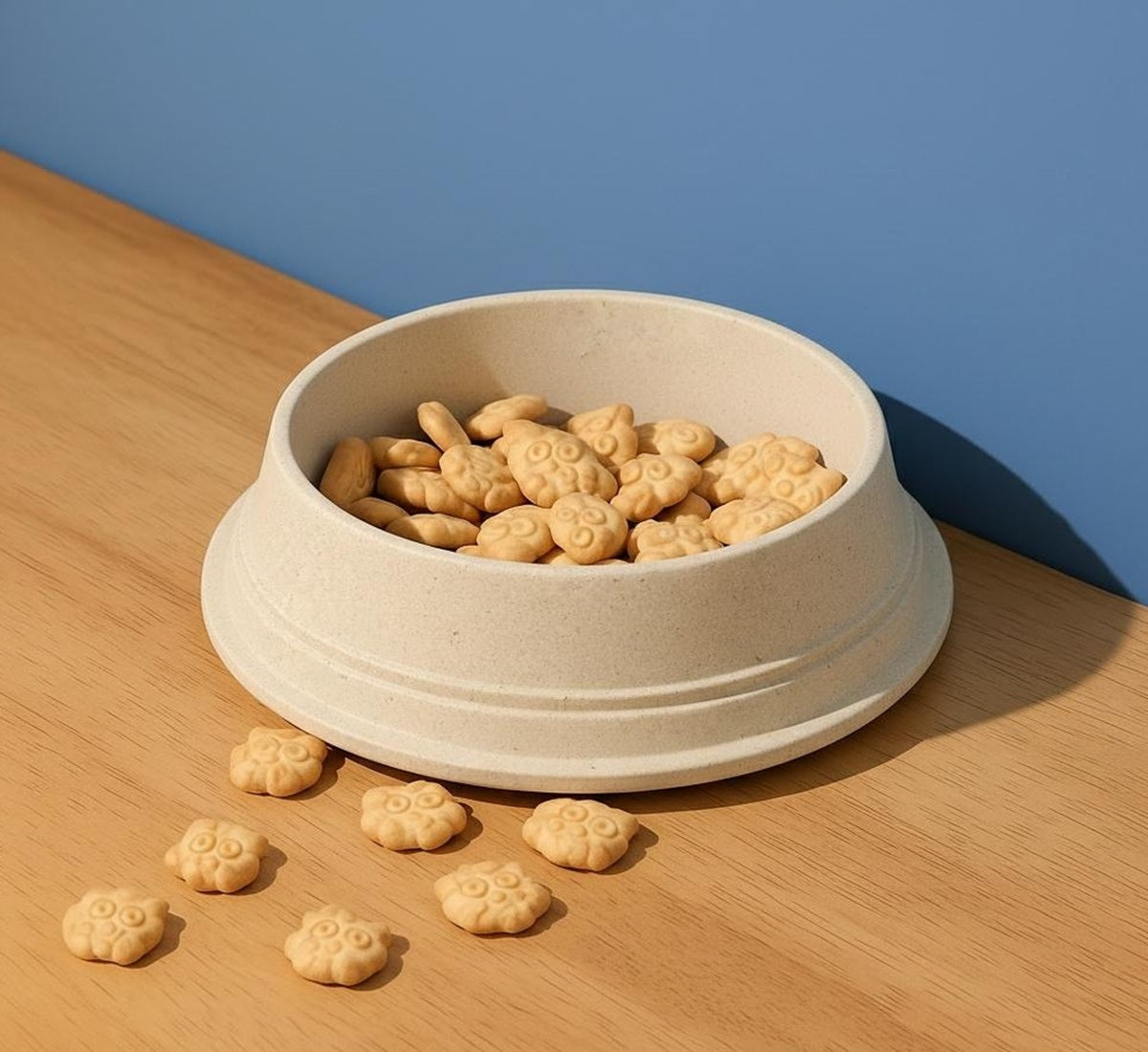 Fuzzl Classic Bamboo Dog Bowl Medium 630ml