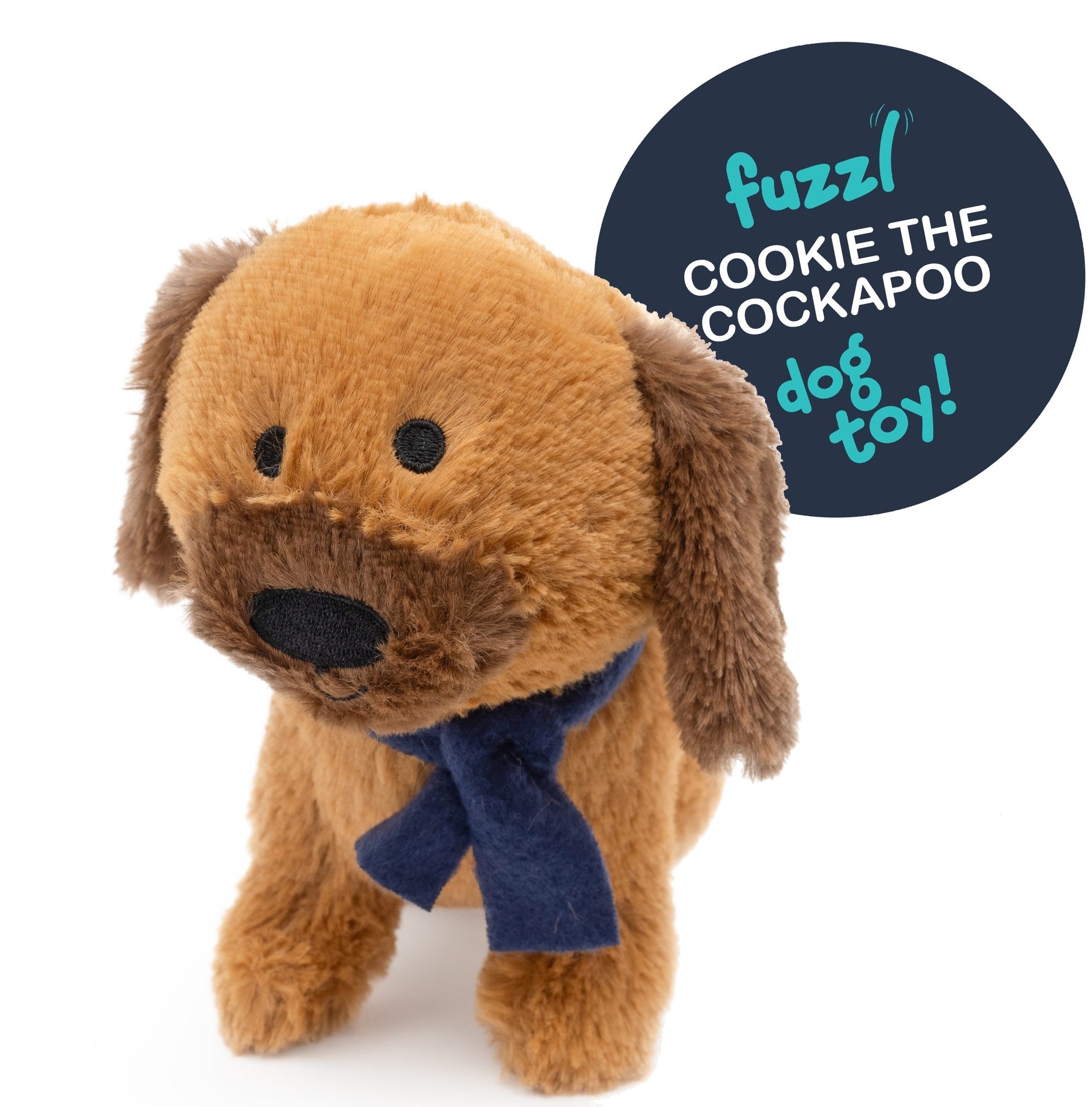 Fuzzl Cookie the Cockapoo Plush Dog Toy and Puppy Toy – Fuzzl Pet