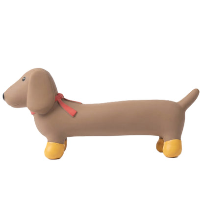 Sizzles Latex Dachshund Dog Toy Large | Squeaky Durable Chew Toy - Fuzzl Pet