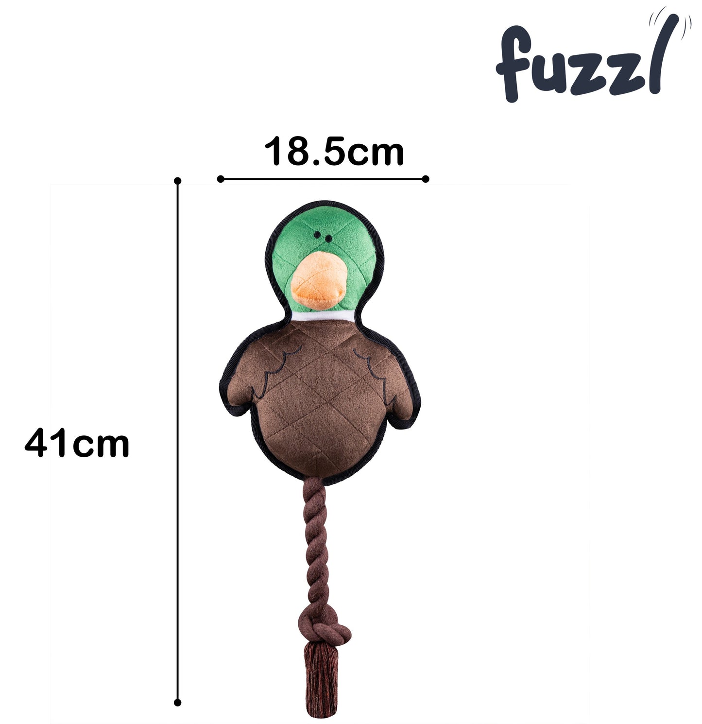 Fuzzl Dura Dougie Drake – Durable Dog Toy