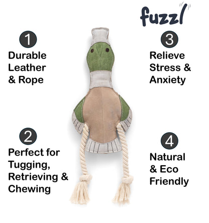 Fuzzl Eco Leather Dudley Duck