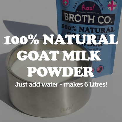 Fuzzl 100% Natural Goat Milk Powder 250g | Dog & Cat Supplement