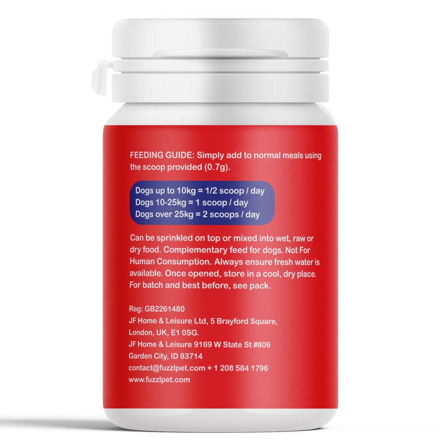 Fuzzl Plaque Powder 170g Pro Max Strength Vet Approved – Advanced