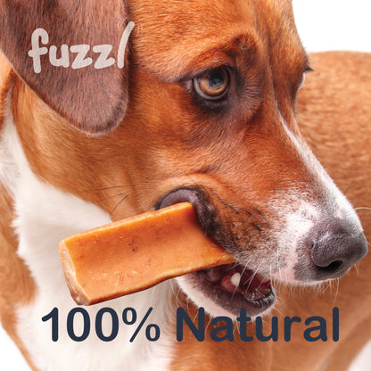 Fuzzl Himalayan Yak Chews Medium 2-Pack | Blueberry & Strawberry