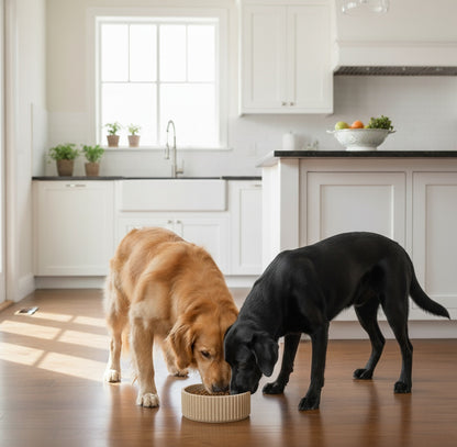 Fuzzl Meghna Bamboo Dog Bowl 750ml Medium 16cm