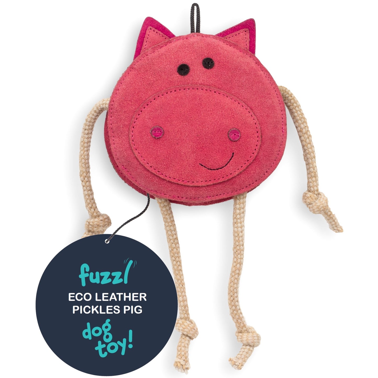 Fuzzl Eco Leather Pickles Pig - Fuzzl Pet