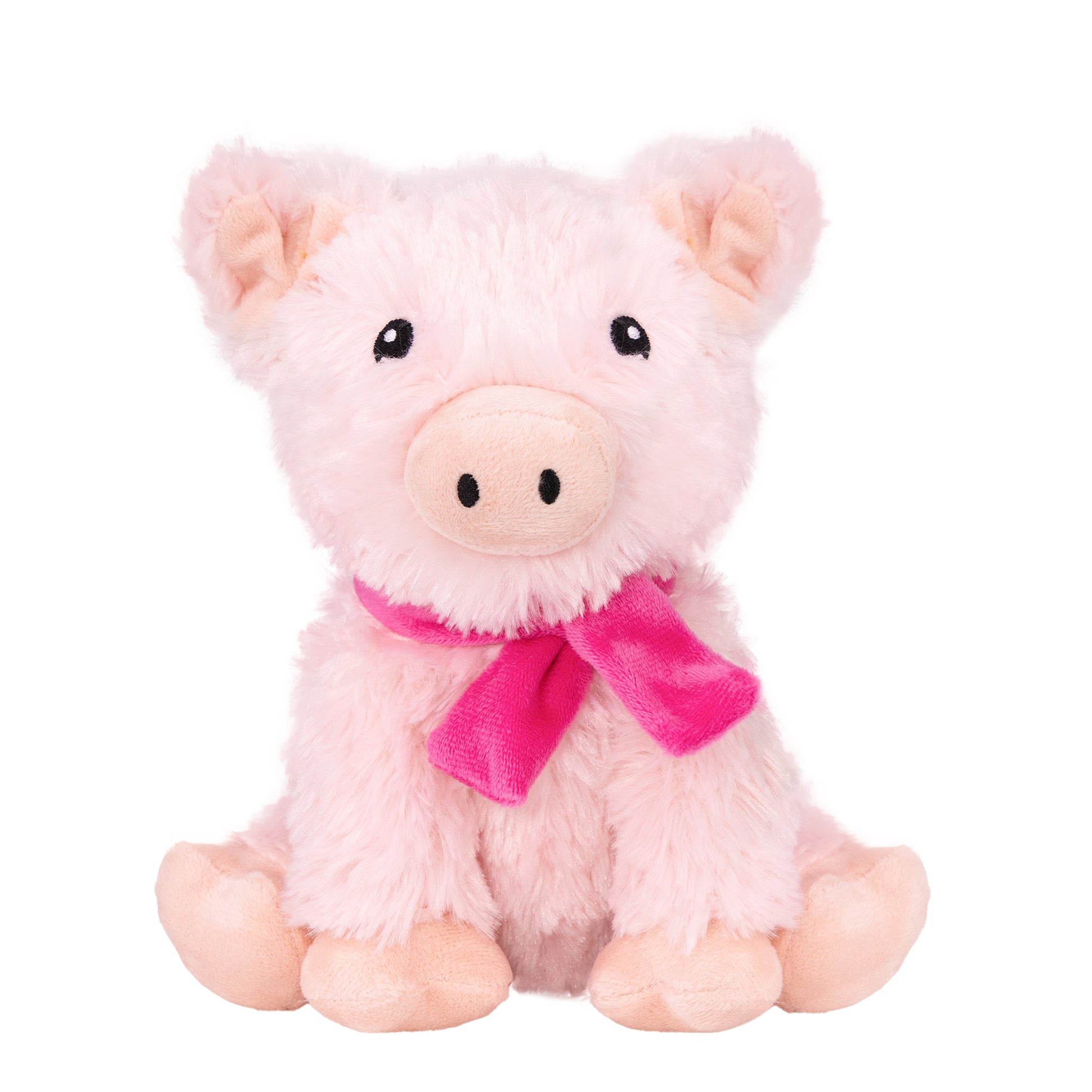 Fuzzl Super Soft Plush Pig Dog Toy with Giggle Squeaker – Durable - Fuzzl Pet
