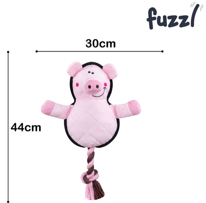 Fuzzl Dura Pickles Pig Dog Toy
