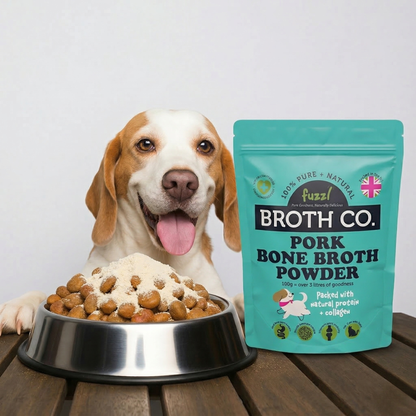 Fuzzl Broth Co. Pork Bone Broth | Joint & Gut Health Topper 100g