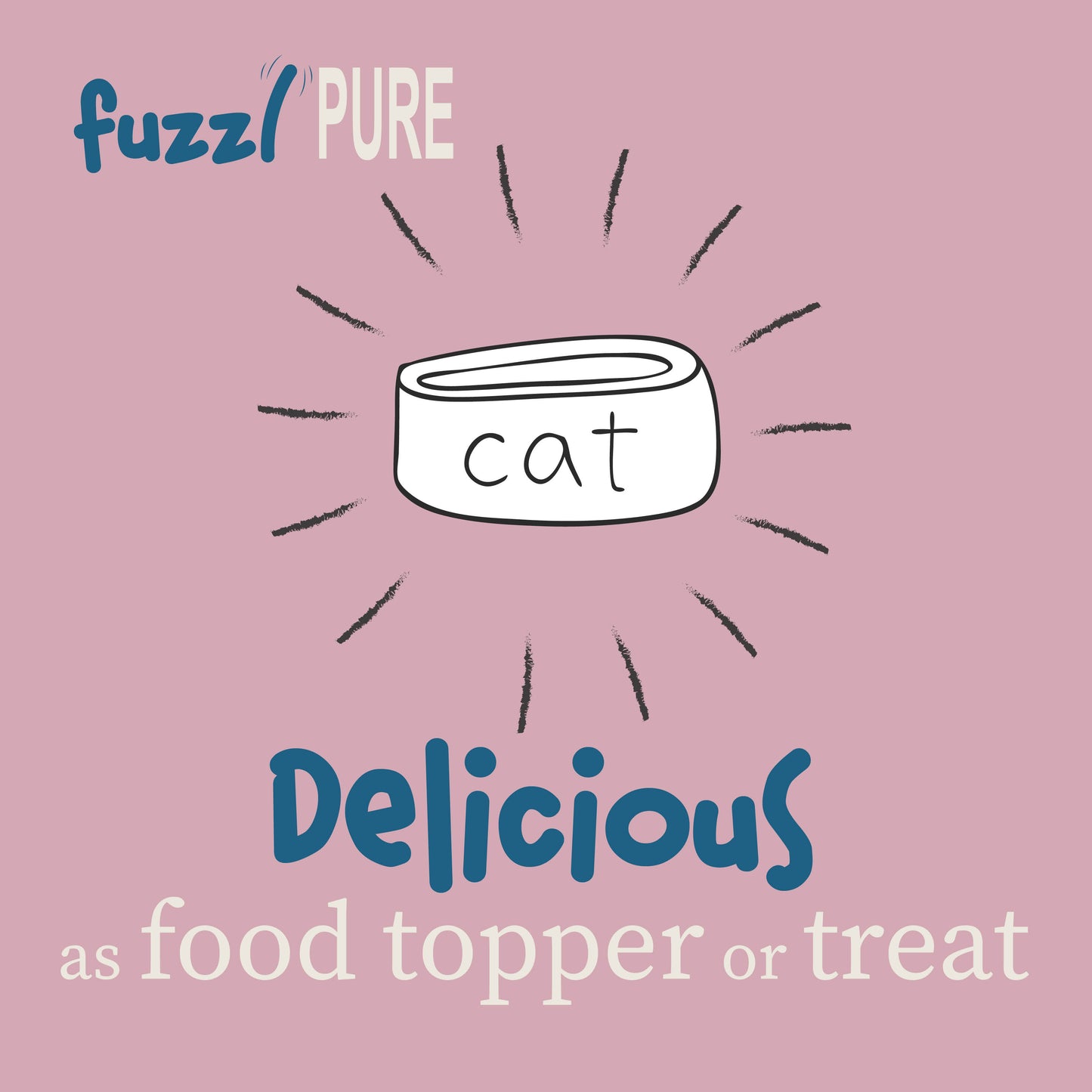 Fuzzl PURE Freeze Dried Chicken Breast Cat Treats | 50g Pouch - Fuzzl Pet