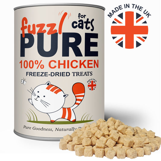 Fuzzl PURE Freeze Dried Chicken Breast - Cat - 200g tube
