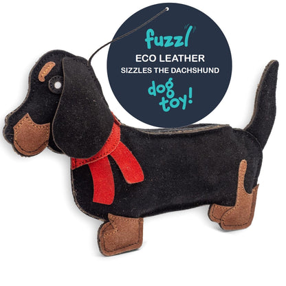 Fuzzl Eco Leather Sizzles the Dachshund