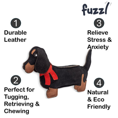 Fuzzl Eco Leather Sizzles the Dachshund