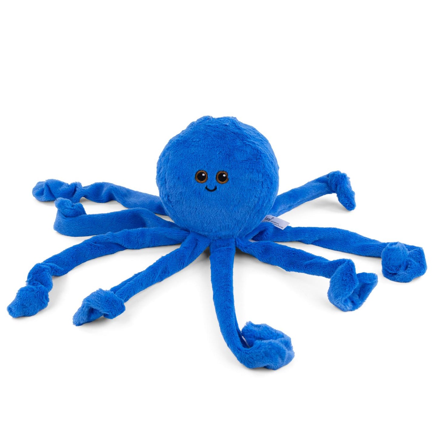 Fuzzl Big Ozzie the Octopus | Plush Dog Toy with 4 Squeakers