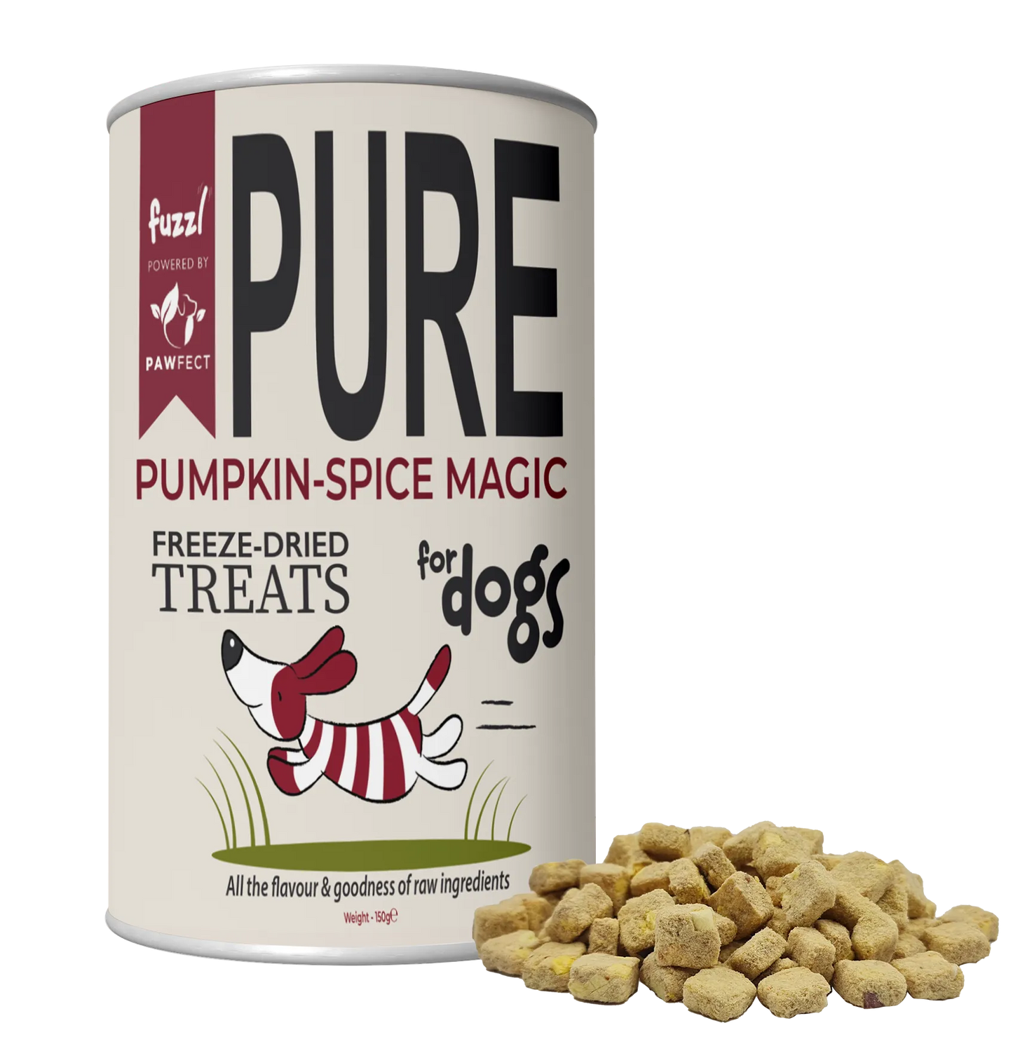 Fuzzl Pure Freeze Dried Chicken Breast Pumpkin Spice Magic Dog - Fuzzl Pet