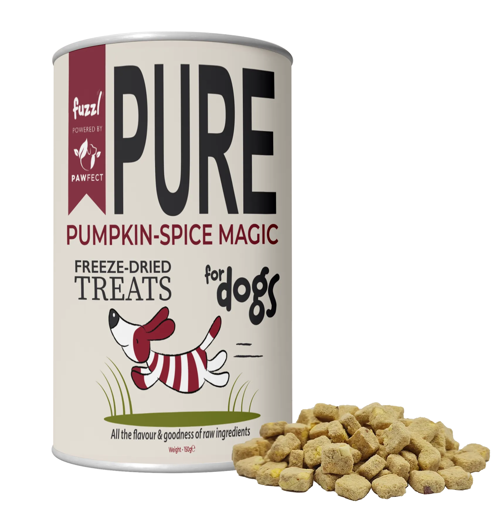 Fuzzl Pure Freeze Dried Chicken Breast Pumpkin Spice Magic Dog - Fuzzl Pet